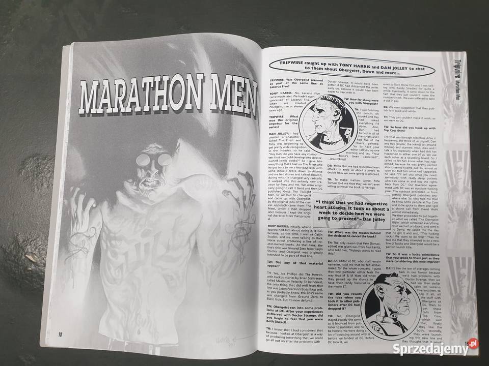 Trip Wire 6 Magazyn Komiksowy XMen Obergeist