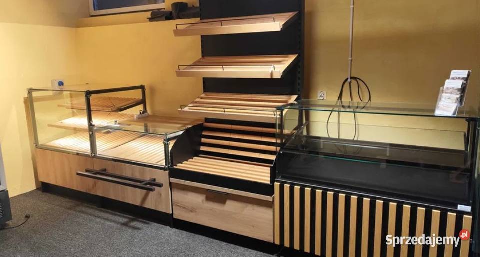 Witryna Neutralna 2 x 1m lada kasowawitryna Stargard