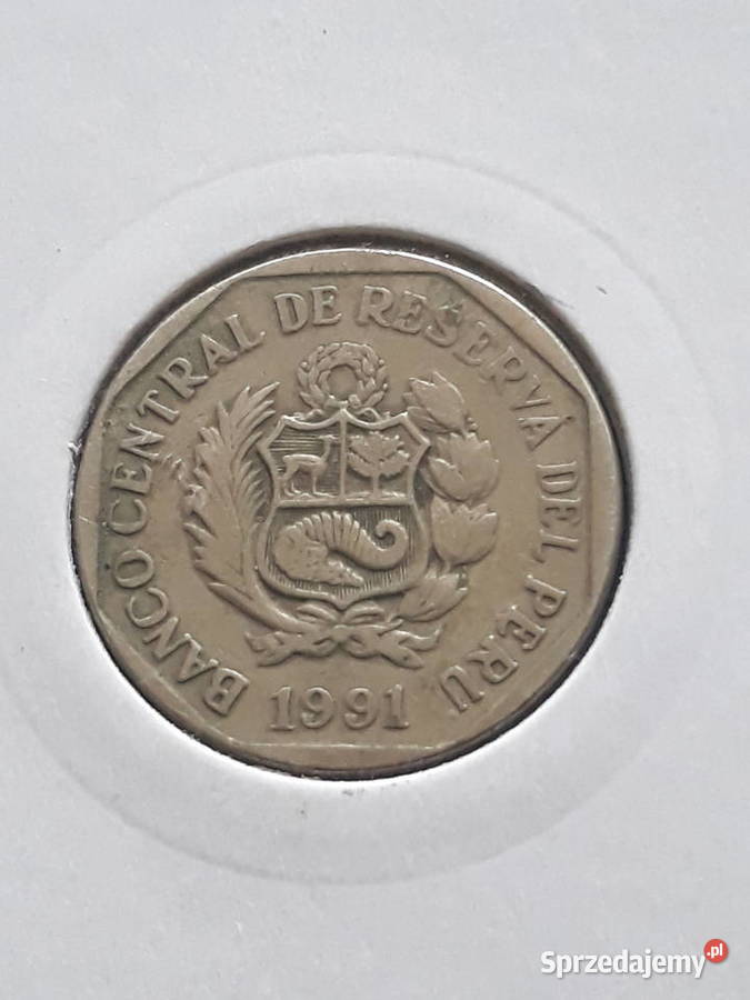 50 Centimos Peru 1991 r sprzedam
