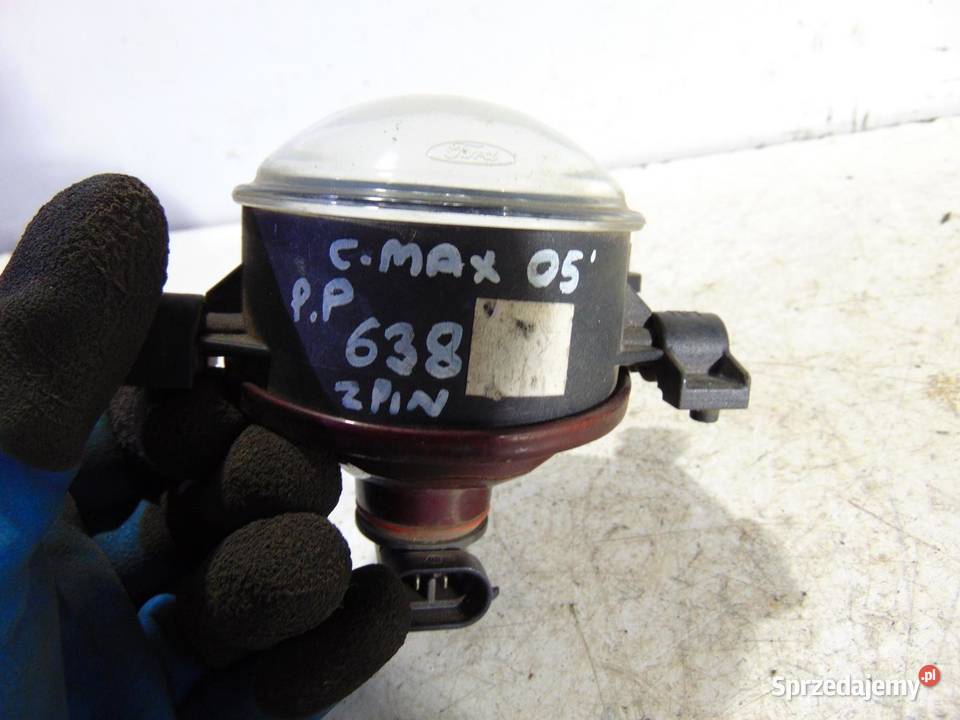 HALOGEN PRAWY 2 PIN FORD C MK1 3M5115K201AA Światła do jazdy dziennej DRL