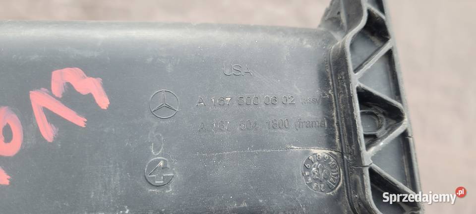 MERCEDES GLE W167 KIEROWNICA POWIETRZA SILNICZEK Ruda Śląska sprzedam