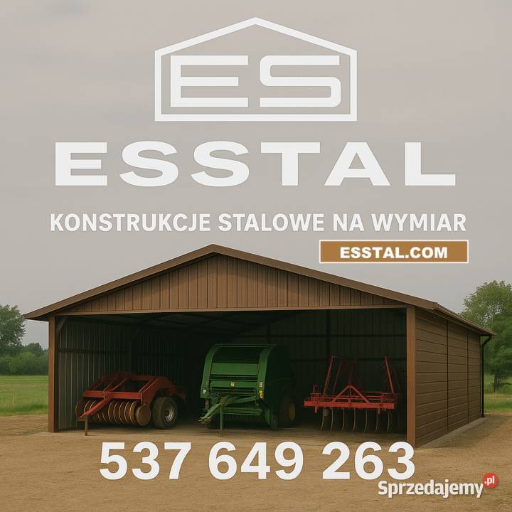 Carport Zadaszenie Garaż Blaszany Wiata Jędrzejów