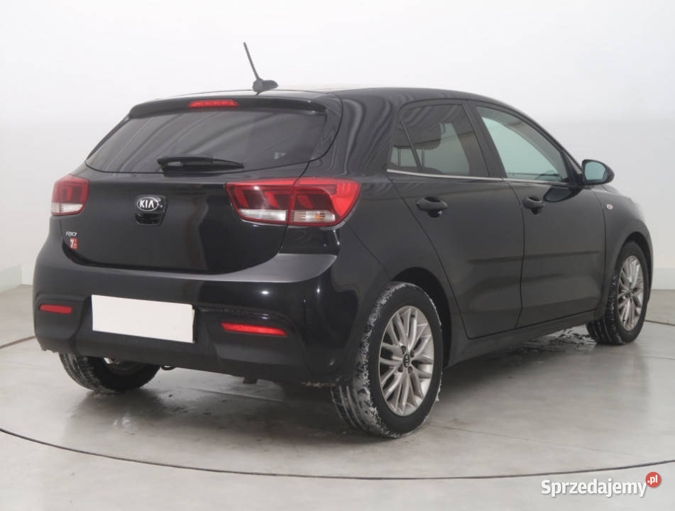 Kia Rio 14 CVVT czarny dolnośląskie Bielany Wrocławskie