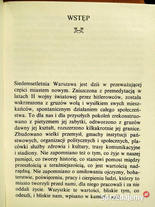 Napisy pamiątkowe w Warszawie kolekcje unikaty mazowieckie Warszawa
