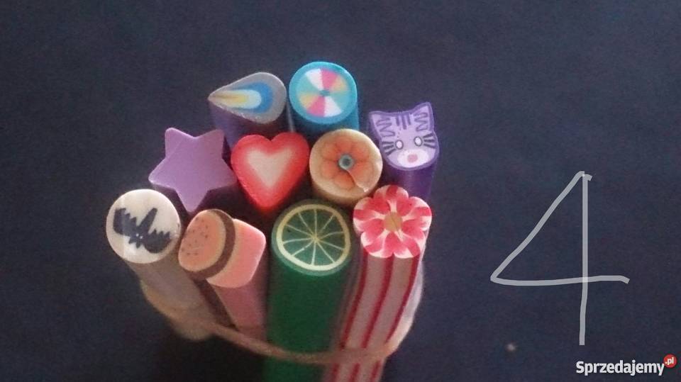 Patyczki fimo do ozdoby paznokci Wrocław