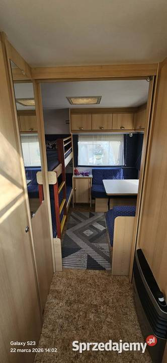 Przyczepa kempingowa Burstner 5 osób Rawicz sprzedam