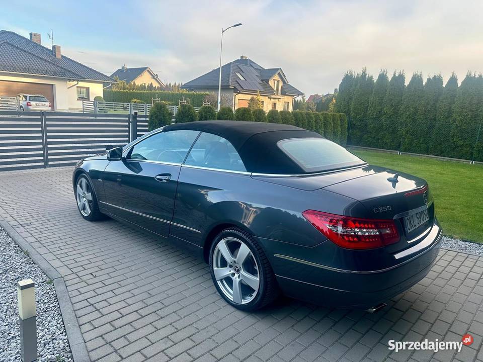 Mercedes E klasa cabrio Kluczbork