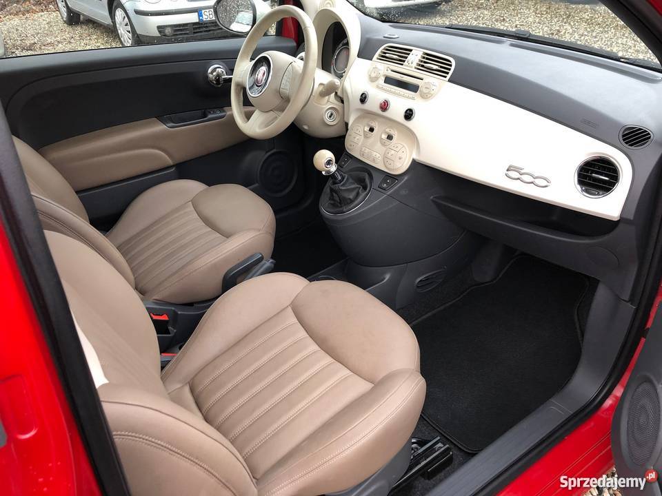 FIAT 500 VINTAGE 57 12 benzynaNISKI PRZEBIEG z nieuszkodzony Ruda Śląska