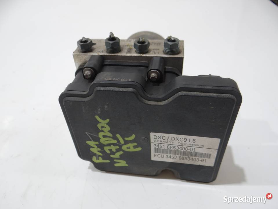 POMPA HAMULCOWA ABS BMW 5 F10 F11 N57 6853400 Motoryzacja sprzedam