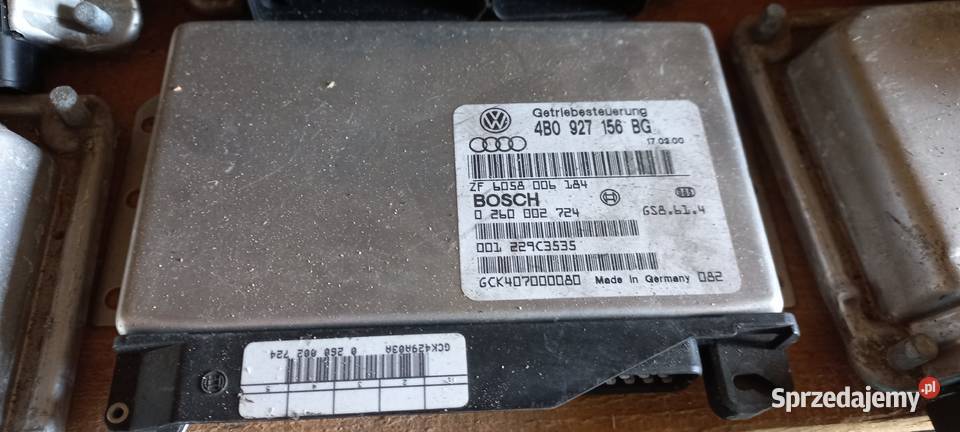 4B0927156BG komputer sterownik skrzyni vw audi osobowe Żerdź sprzedam