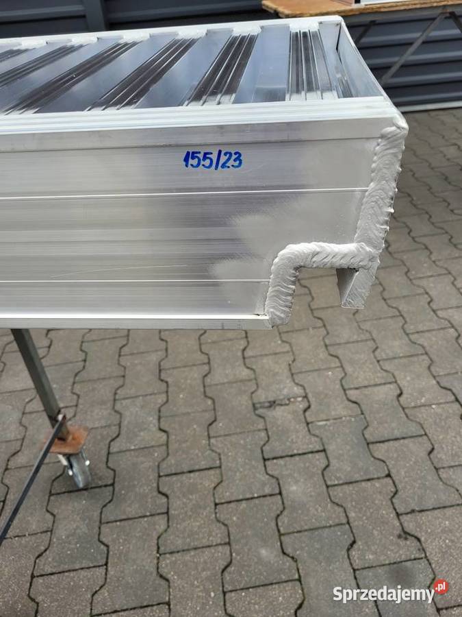 Najazdy aluminiowe ALTRAP 4 metry 4t najlepsze mazowieckie Wyszków sprzedam
