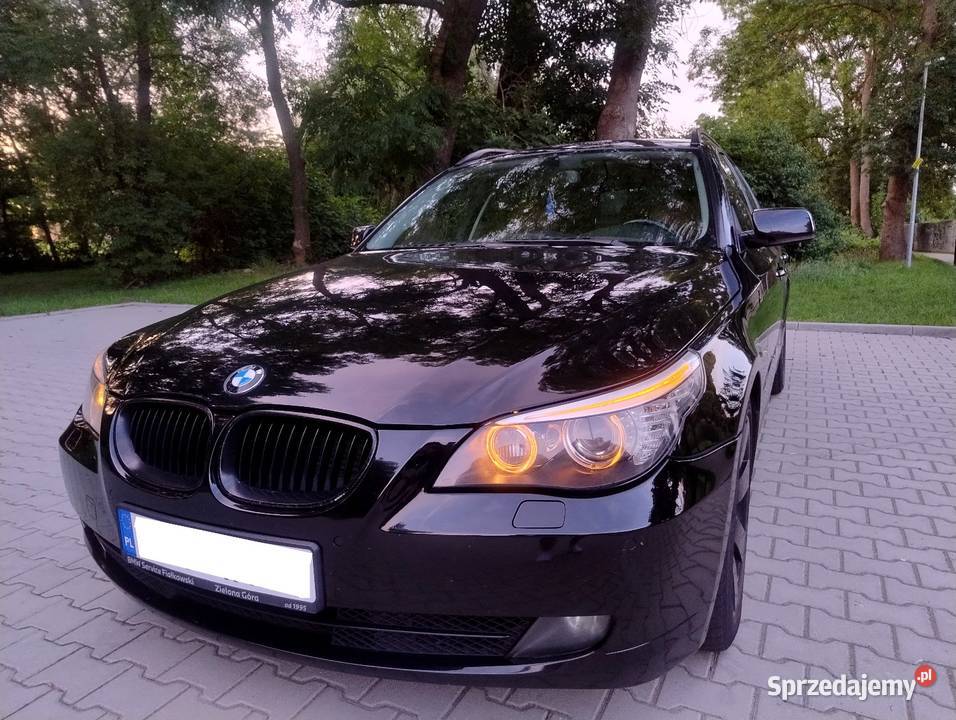 BMW 525d E61 LCi 2007r Touring Schwarz 2 30d zachodniopomorskie