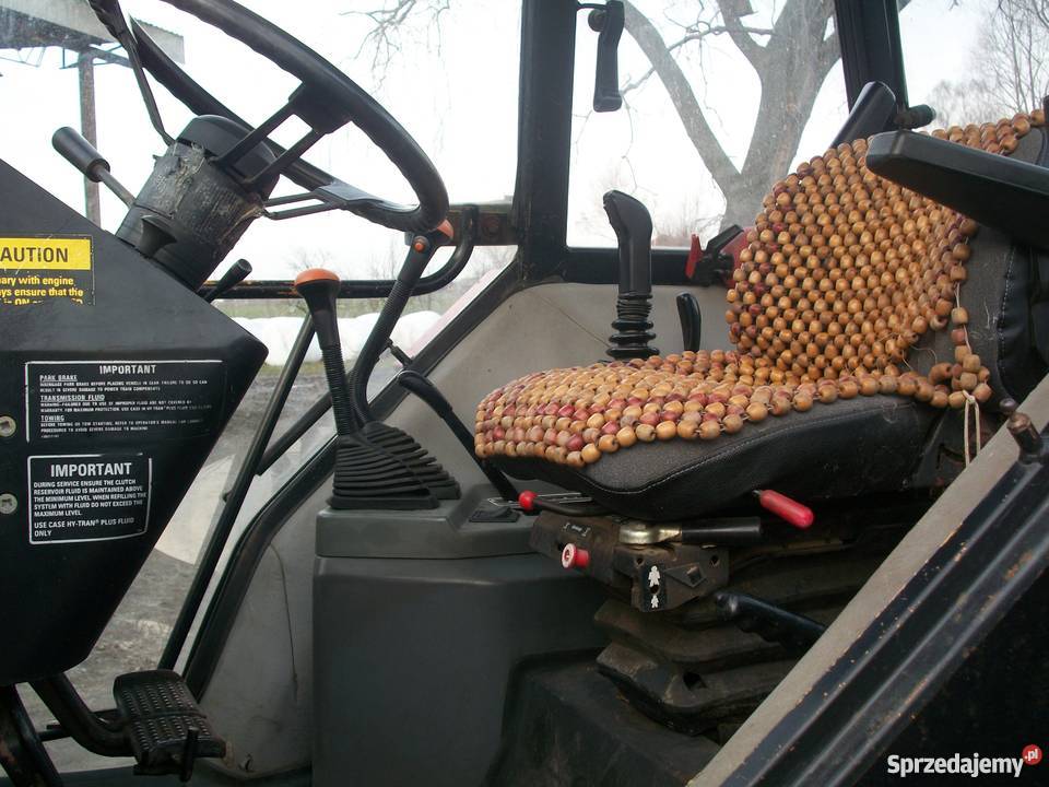 Ciągnik CASE IH 4210 z turem Kabina wielkopolskie Ostrów Wielkopolski