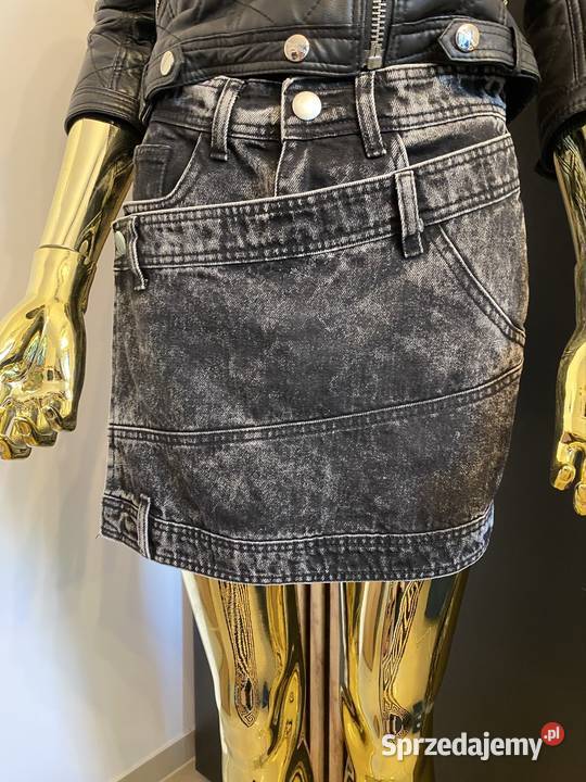 Mini spódniczka jeansowa Y2k Kraków