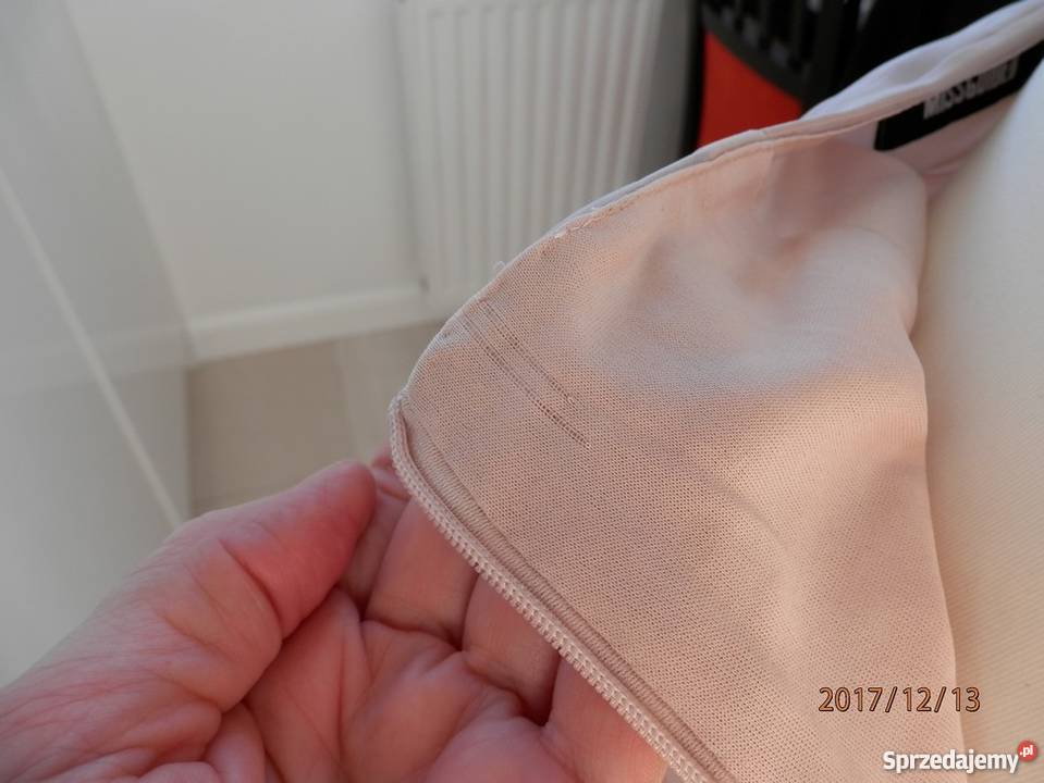 Spódnica Missguided Pudrowa Tuba Ołówkowa Paski Midi S Spódnica Missguided Pudrowa Tuba Ołówkowa Paski Midi S