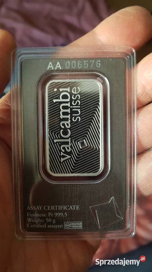 Sztabka Platyny Zegarki i Biżuteria dolnośląskie Strzelin