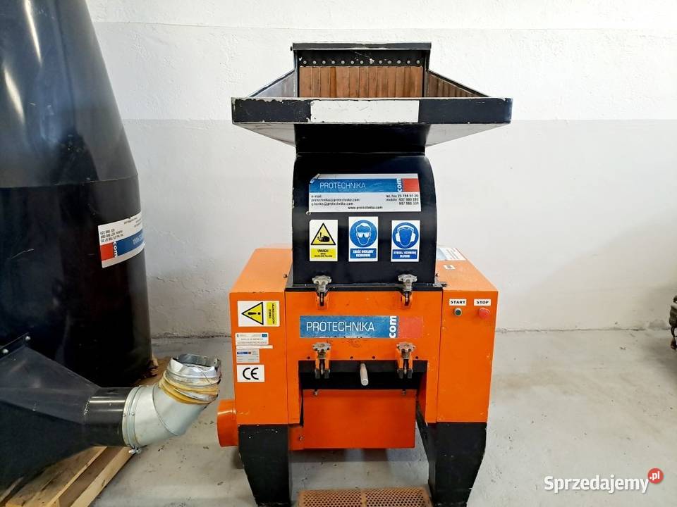 Młyn frezowy granulator PROTECHNIKA 15 kW Stary Sącz sprzedam