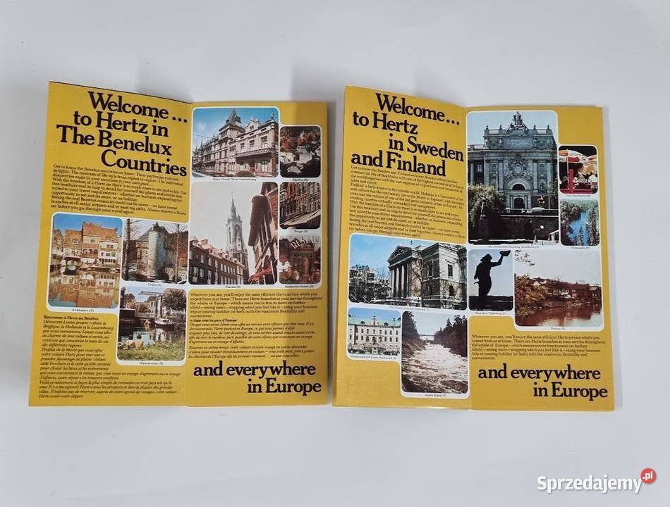 Broszura folder HERZ lata 7080 Zielona Góra sprzedam