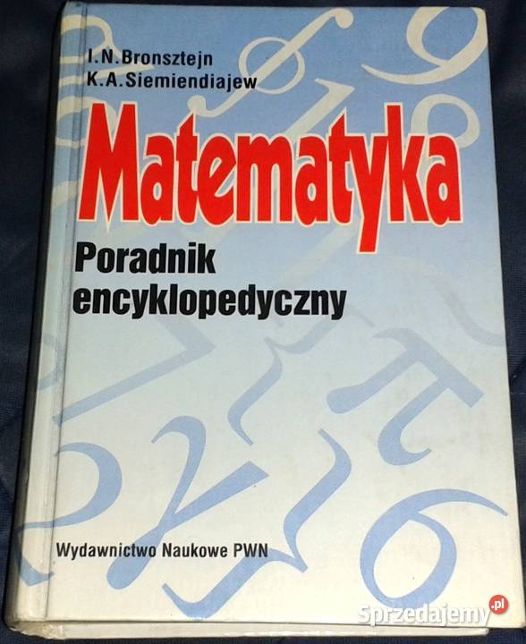 Matematyka Poradnik encyklopedyczny I N Chełm