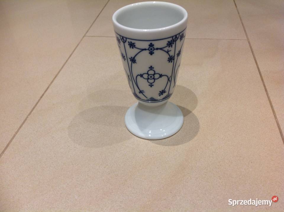 Kielich Stara Porcelana Słomkowy Wzór Nowa Sól