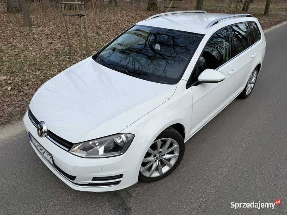 Volkswagen Golf VII 20 TDI 150 Automat DSG Super aluminiowe felgi Golf Józefkowo