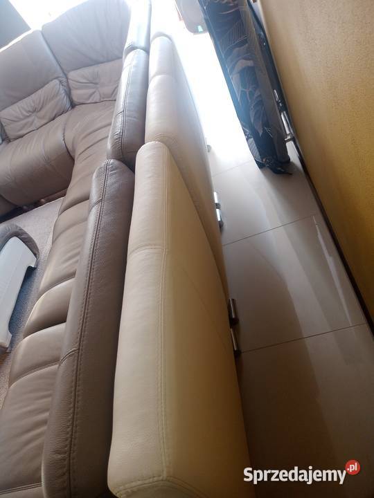 Sofa narożnik skórzany Łukowica