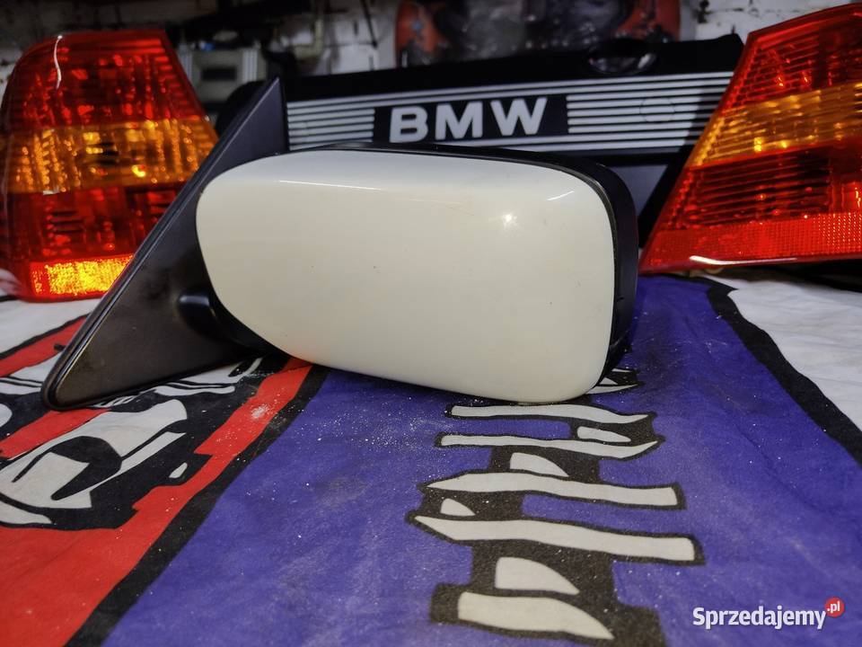 Bmw e36 lusterko lewe elektryczne kompletne Lusterka zewnętrzne Aleksandrów Łódzki
