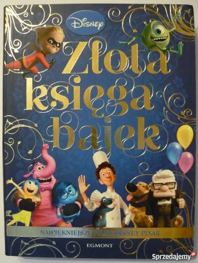 ZŁOTA KSIĘGA BAJEK NAJPIĘKNIEJSZE FILMY DISNEY