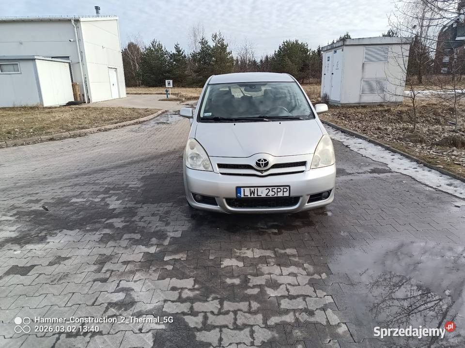 Toyota Corolla Verso 2006r 22 diesel 136 Włodawa
