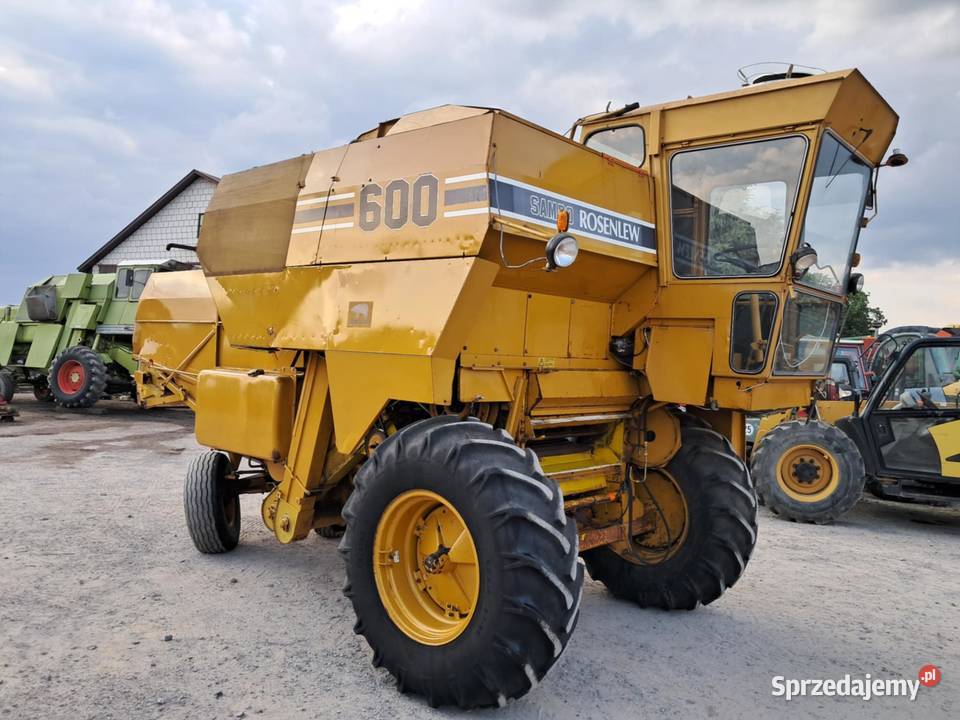 Kombajn Sampo 600 kabina sieczkarnia heder 3 m Skaryszew