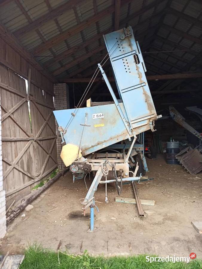 Kombajn ziemniaczany Anna Kombajny lubelskie Kłodnica Dolna