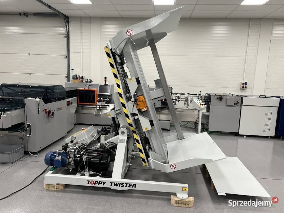 Obracarka do palet Toppy Twister 1000 AJ Silver
