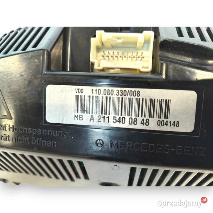 LICZNIK ZEGARY A2115400848 Mercedes W211 22 CDI