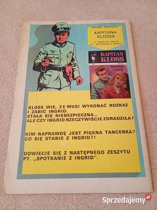 Pierwsze wydanie Kapitan Kloss 6 Hasło Książki i Podręczniki Łódź