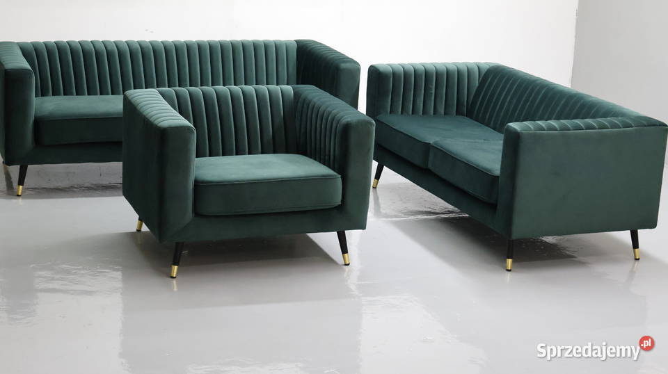 TES nowy fantastyczny komplet 321 SOFA KANAPA 200cm Sofy i kanapy Poznań