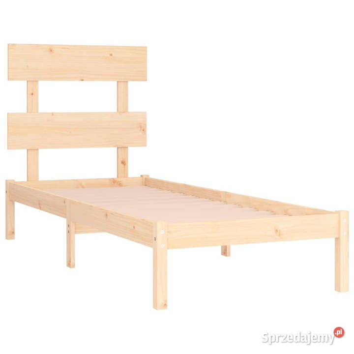 Rama łóżka lite drewno 90x200 WM3104658 31cm Warszawa