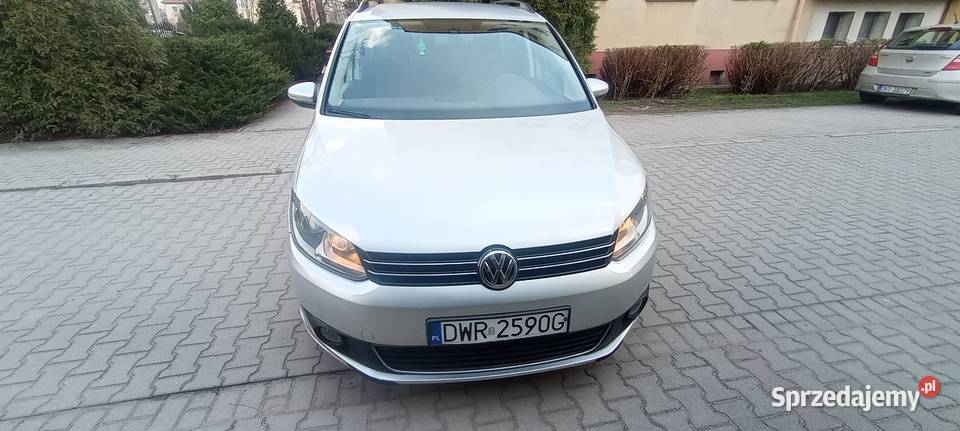 VW Touran automatyczna skrzynia 7 biegowa DSG relingi dachowe Touran opolskie Paczków