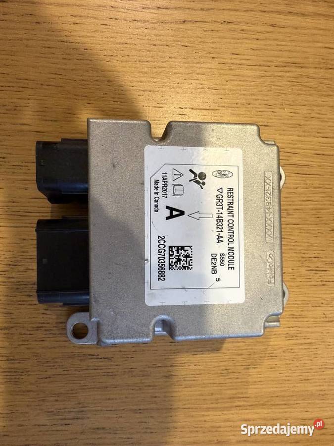 Ford Mustang moduł airbag sensor czysty gotowy Kolbuszowa Dolna
