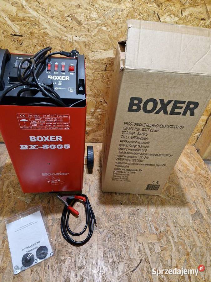 Prostownik z rozruchem stacja LCD Boxer 750 sprzedam