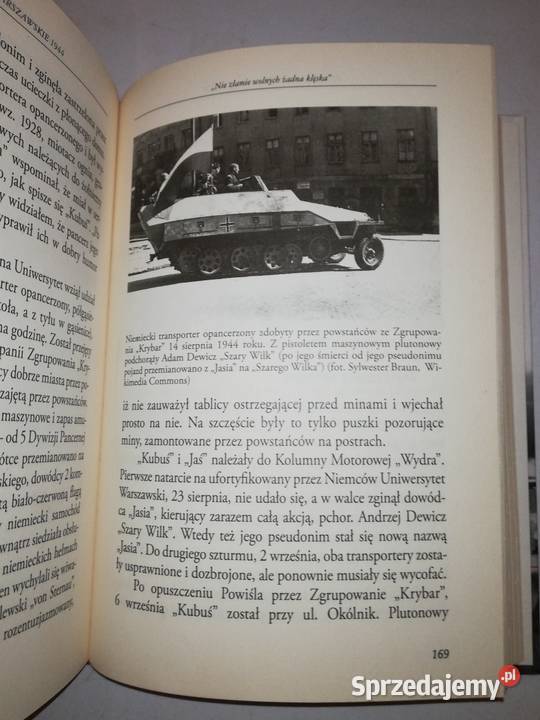 Powstanie Warszawskie piękna książka Warszawa