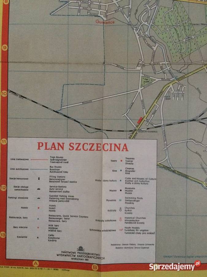 202 Plan Szczecina 1969