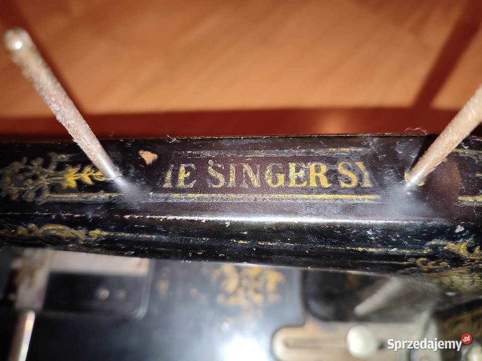 Stara maszyna do szycia firmy SINGER Antyki Syców