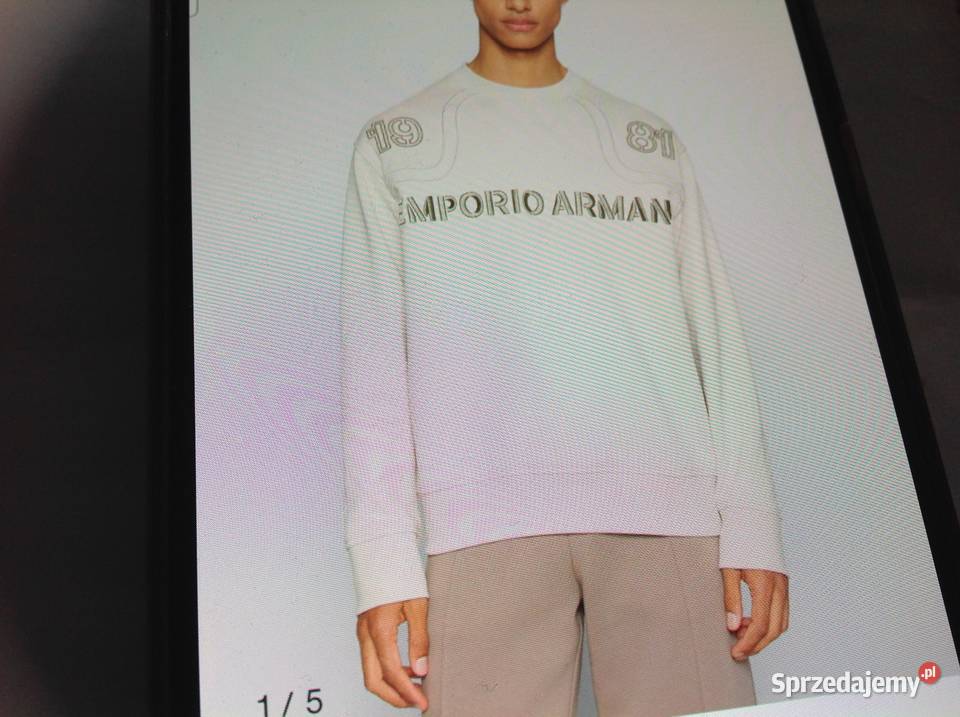 Bluza Męska EMPORIO ARMANI XL NOWA Nowa Sól