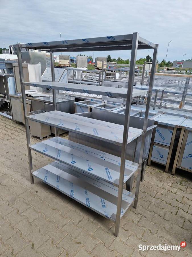 Regał Gastronomiczny Stal Nierdzewna 5 Półek Gastronomia Ostrów Wielkopolski