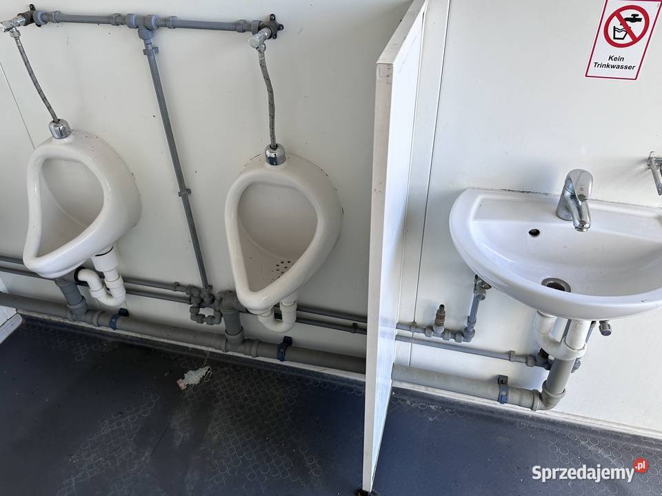 KONTENER SANITARNY 256 2x PRYSZNIC 2x WC 2x dolnośląskie sprzedam
