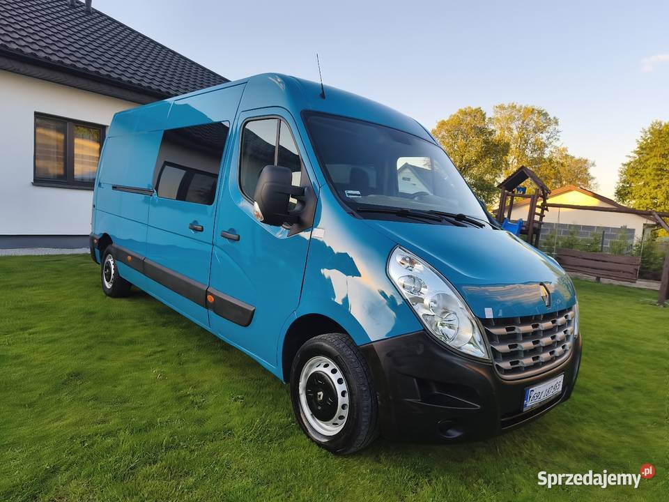 RENAULT MASTER L3H2 BRYGADÓWKA 6 OSÓB POLSKI