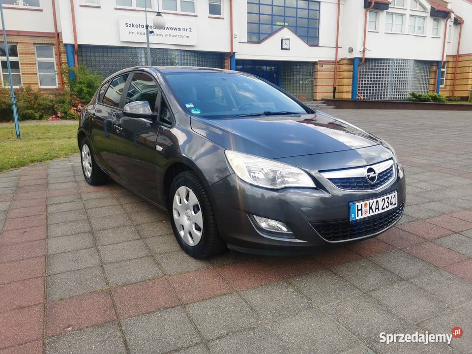 Opel Astra J 14 100 wielkopolskie Kostrzyn
