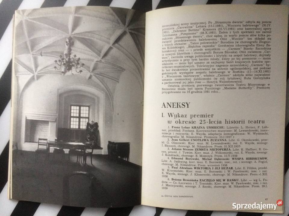 3619 Droga Na Zamek Państwowy Teatr Muzyczny W Szczecin sprzedam