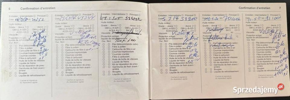 Opel Meriva Pisemna Gwarancja 12 miesięcy II przyciemniane szyby Konin