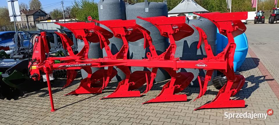 Pług 4 KUHN MM 113 NOWY 2023r gwarancja Czarna